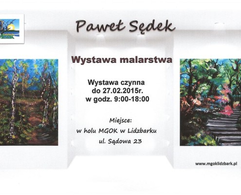 Wystawa Paweł Sędek