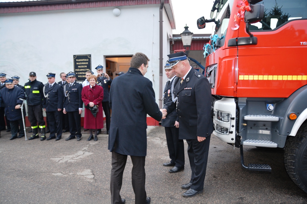 Nowy nabytek w OSP Lidzbark