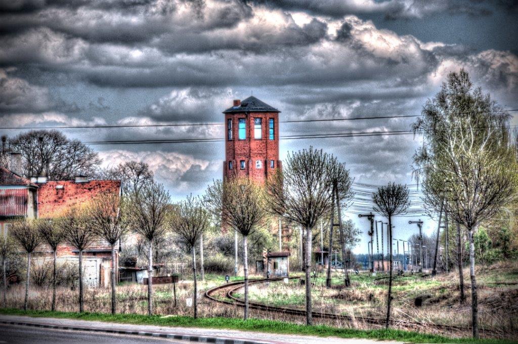 Wieża ciśnień, ul. Główny Dworzec