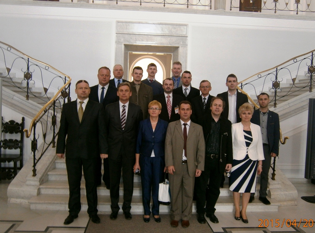 Rada Miejska w Lidzbarku z wizytą w Sejmie RP