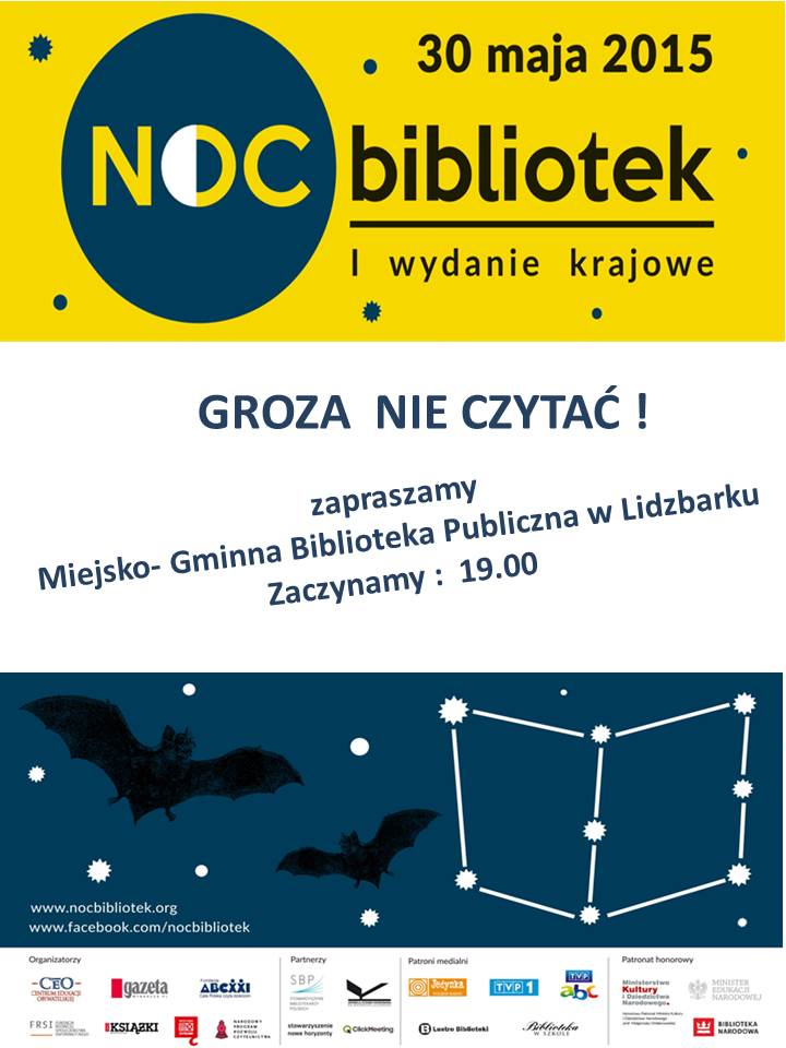 Noc bibliotek 2015