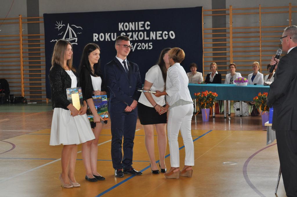 Zakończenie roku w lidzbarskim Gimnazjum