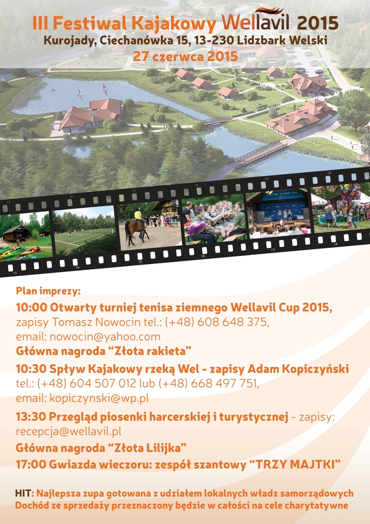 III Festiwal Kajakowy Wellavil 2015