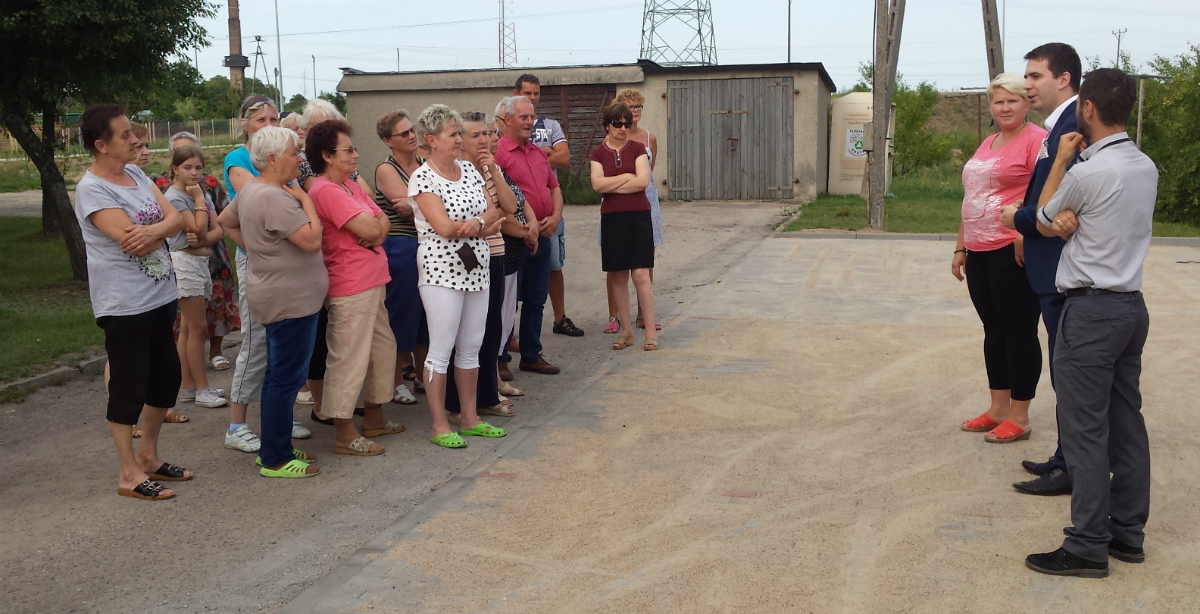 Burmistrz prowadzi plenerowe konsultacje