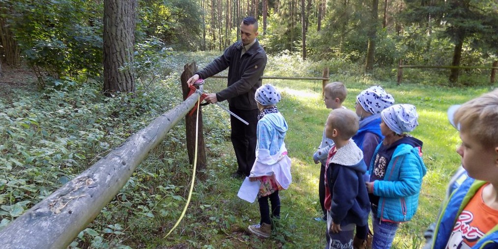 ,,Ciekawa praca leśniczego”