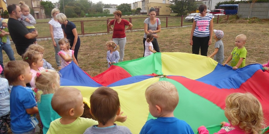 Pierwsze zajęcia przedszkolaków