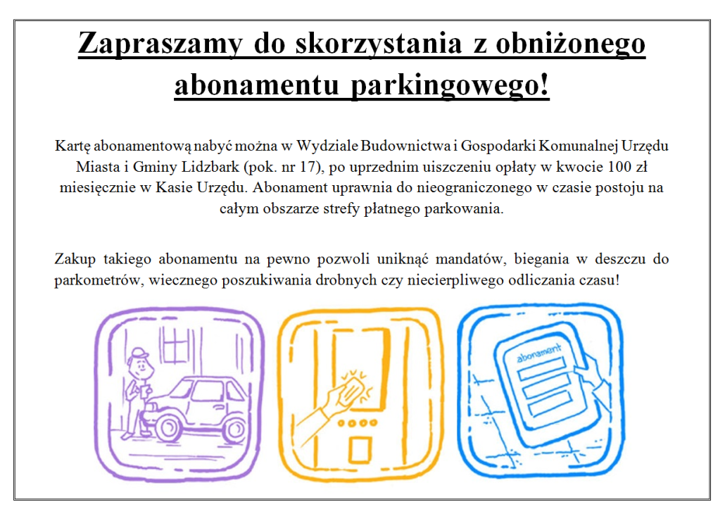 abonament za parking