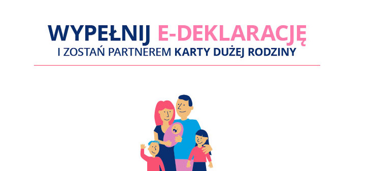 Zostań partnerem Karty Dużej Rodziny!