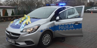 Nowy radiowóz dla lidzbarskiej policji
