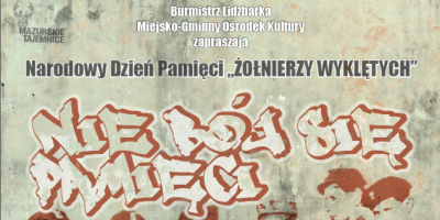Zapraszamy do udziału w obchodach Narodowego Dnia Pamięci  "Żołnierzy Wyklętych"