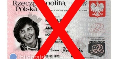 Uwaga! Unieważnionym dowodem osobistym nie można się posługiwać!
