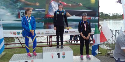 Podium dla lidzbarskich kanadyjkarek