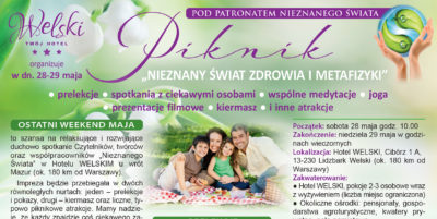 Zapraszamy do udziału w pikniku "Nieznany świat zdrowia i metafizyki"