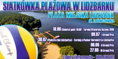 I Turniej Grand Prix Siatkówki Plażowej już 9 lipca!
