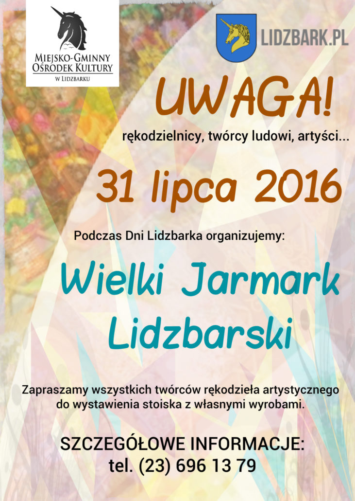 Jarmark - zaproszenie 1