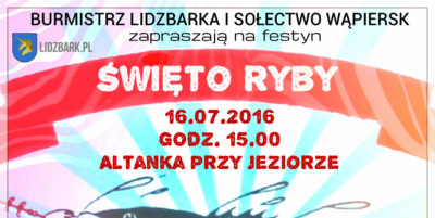Zapraszamy do Wąpierska na Święto Ryby