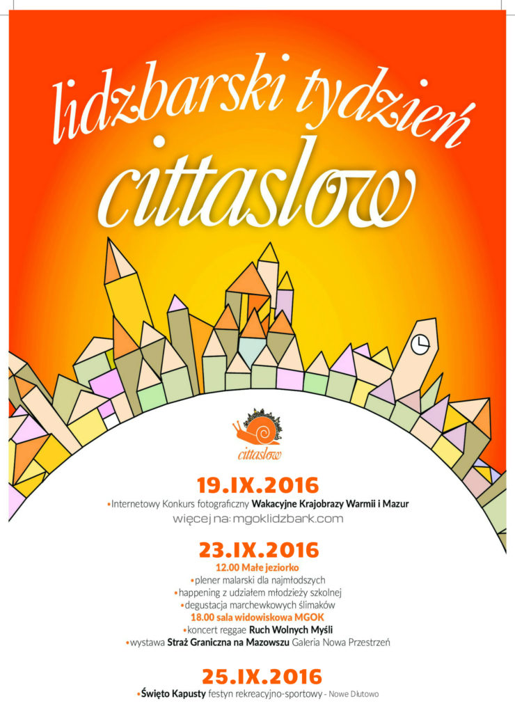 Cittaslow - plakat