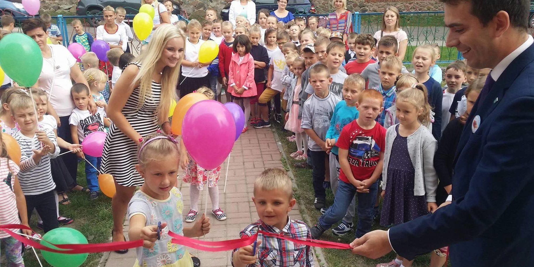 Otwarcie nowo wyremontowanego przedszkola w Dłutowie
