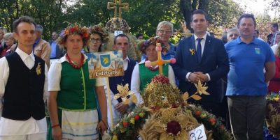 Nick na Wojewódzkich Dożynkach w Olsztynku