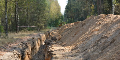 Trwa budowa wodociągu Zieluń-Glinki