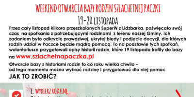 Otwarcie bazy rodzin Szlachetnej Paczki