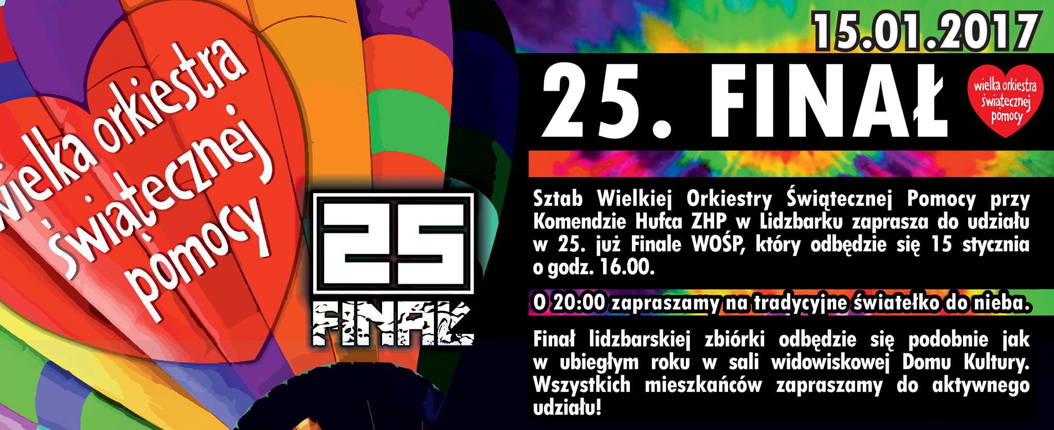 Wielka Orkiestra Świątecznej Pomocy zagra po raz 25!