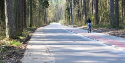 Mamy kolejną ścieżkę rowerową w Lidzbarku