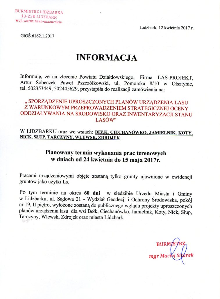informacja lasy 2017-001