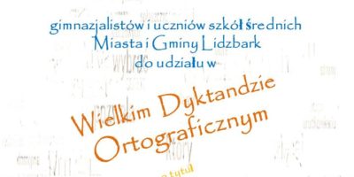 Wielkie Dyktando w Bibliotece