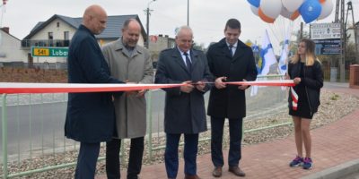 Rondo na ul. Zieluńskiej oficjalnie otwarte