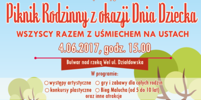 Piknik Rodzinny z okazji Dnia Dziecka! Zapraszamy!