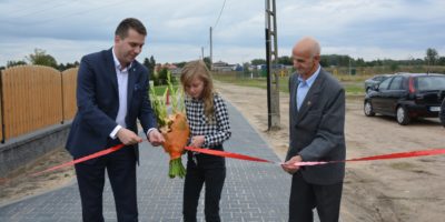 Otwarcie drogi w Podciborzu