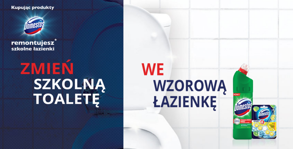 Głosuj na Szkołę Podstawową w Kiełpinach i przyczyń się do remontu łazienki