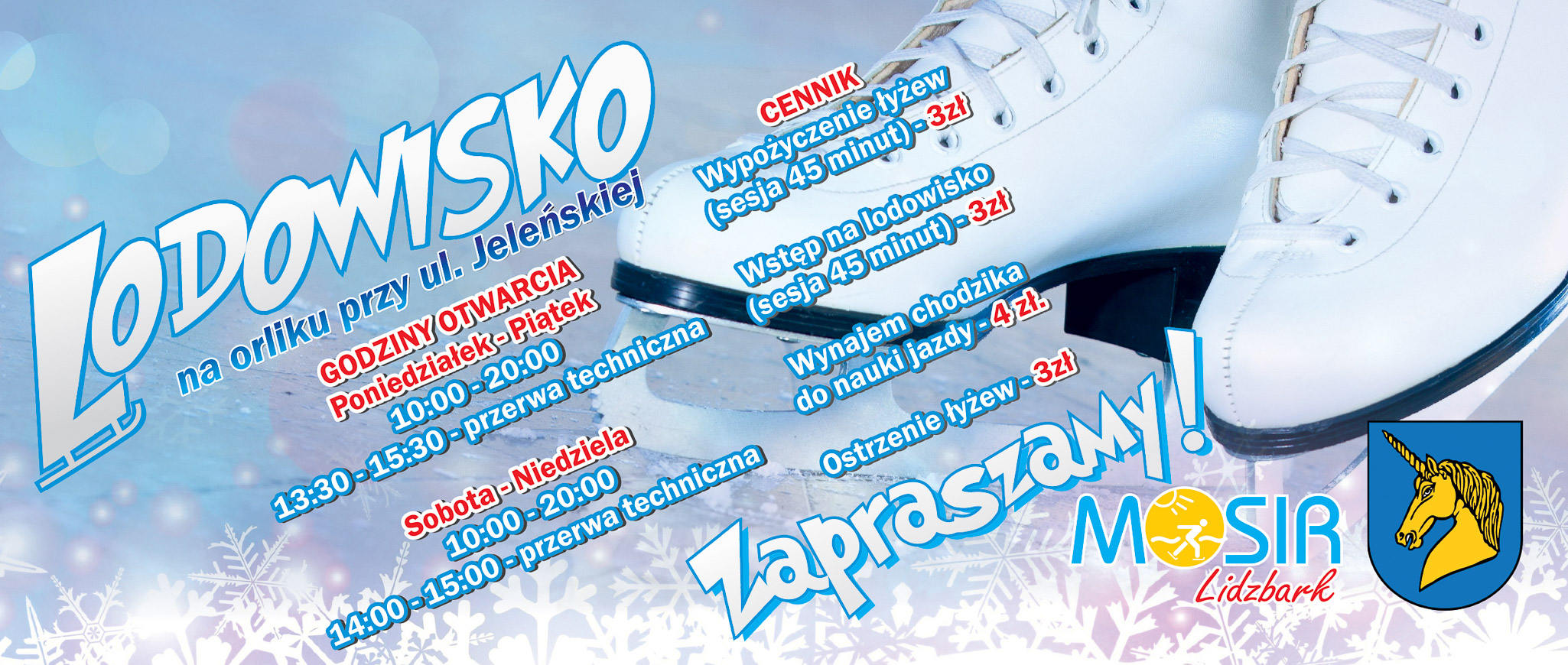 Startuje lidzbarskie lodowisko!