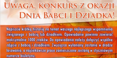 Uwaga, konkurs! Wygraj obiad z babcią i dziadkiem!