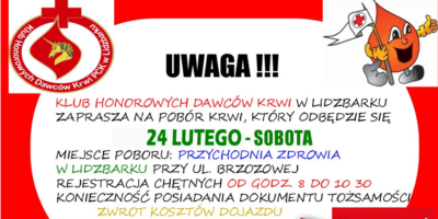 Zostań ratownikiem życia! Przyjdź i oddaj krew