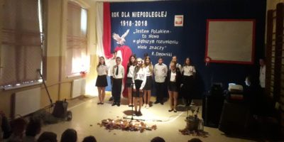 Obchody 100-lecia Niepodległości w naszych szkołach...