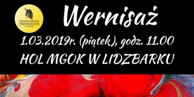 MGOK w Lidzbarku zaprasza na wernisaż