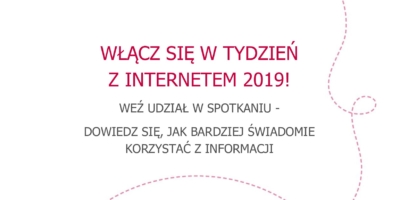 Tydzień z internetem w lidzbarskiej bibliotece