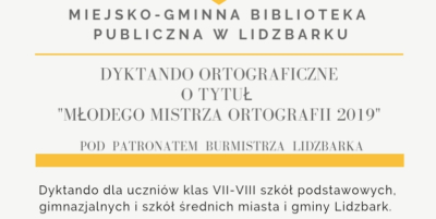Dyktando ortograficzne w bibliotece miejskiej