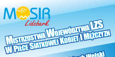Zapraszamy na Mistrzostwa Województwa LZS w Piłce Siatkowej Kobiet i Mężczyzn