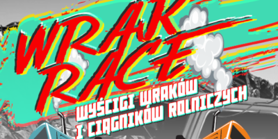 Wrak race, czyli popularny wyścig wraków i ciągników rolniczych również w naszej gminie!