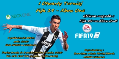 Zapraszamy na I Otwarty Turniej Fifa 2019 - Xbox One