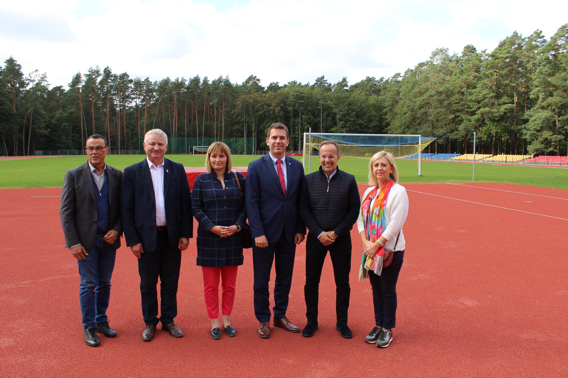 Hiszpanie zainteresowani nowym stadionem w Lidzbarku