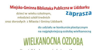 Konkurs na ozdobę wielkanocną