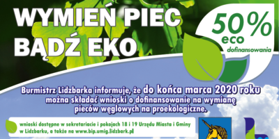 Przypominamy❗️Jeszcze tylko do końca marca można składać wnioski o dofinansowanie do wymiany kotłów węglowych na proekologiczne.