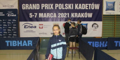 Bagaż doświadczeń przywieziony z Grand Prix Polski Kadetek w tenisie stołowym