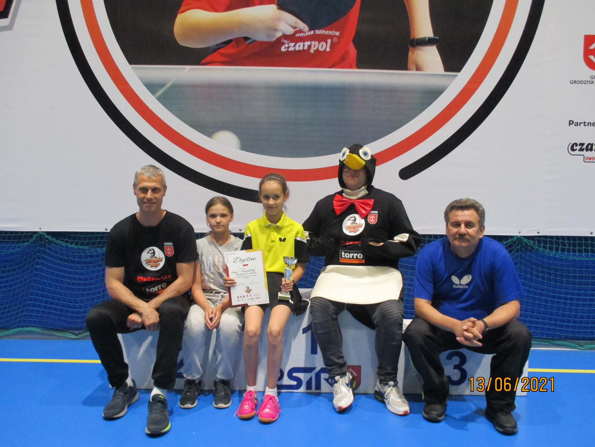 Dużo dobrej gry w Grodzisku Mazowieckim w Turnieju Pingla  Cup 2021