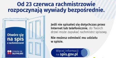 Rachmistrzowie wyruszają w teren