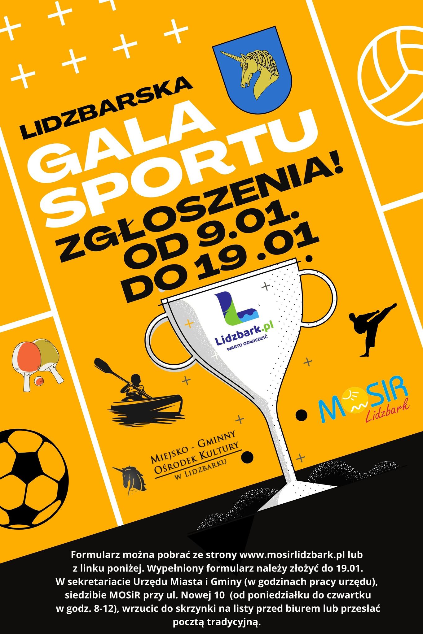 Sportowcu! Złóż wniosek!